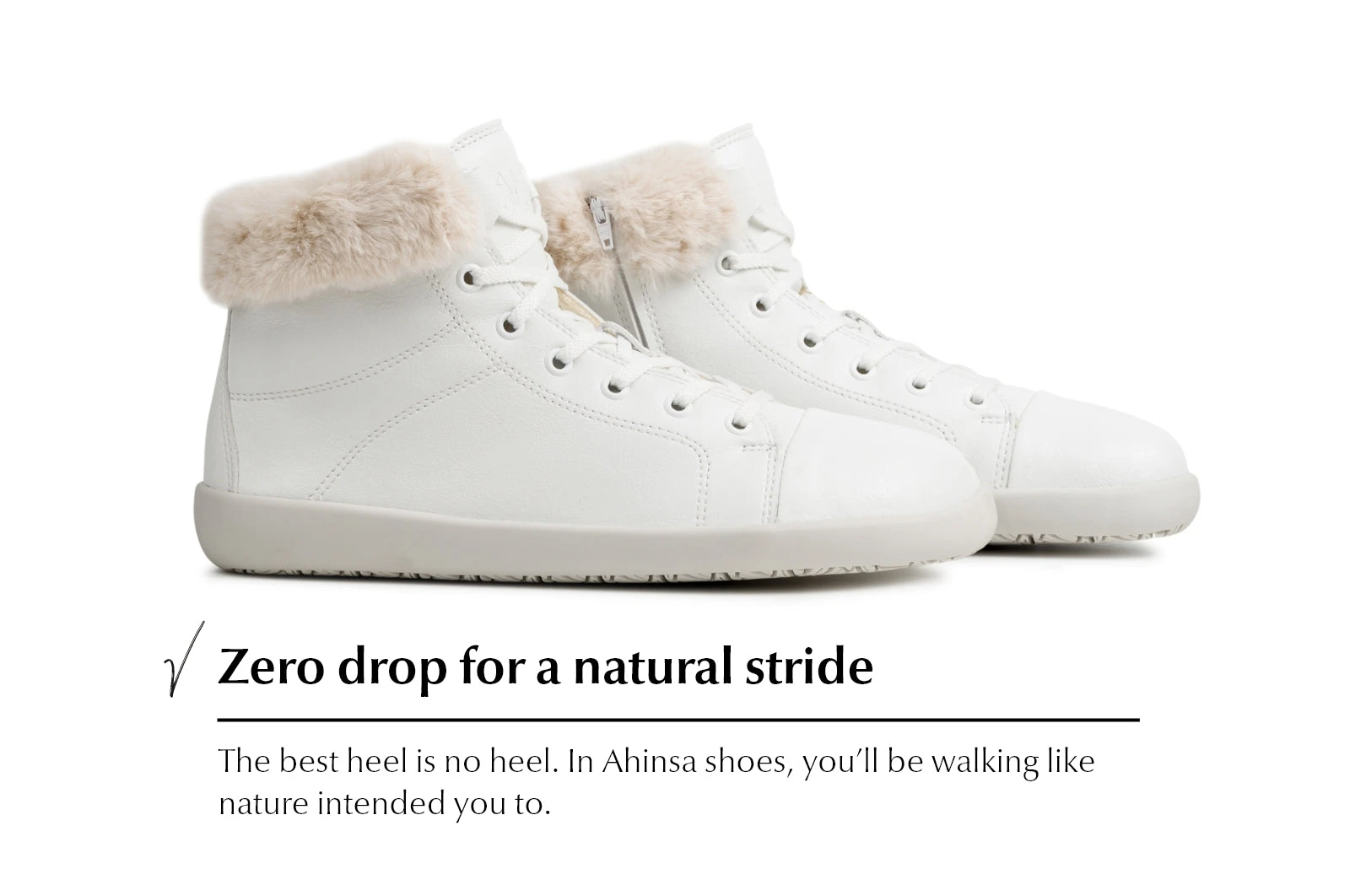 Кроссовки Ahinsa Tara Winter 2.0 Barefoot — белый, фото 8