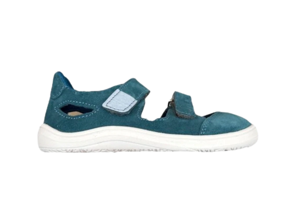 Сандалии Baby Bare Febo Joy — синий, зелёный (детские)