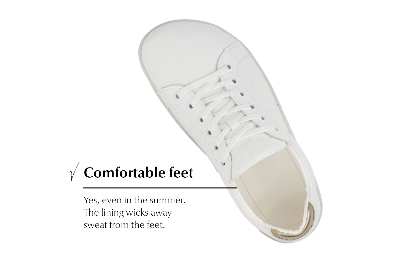 Кроссовки Ahinsa Pura Play Barefoot — золотистый, фото 6