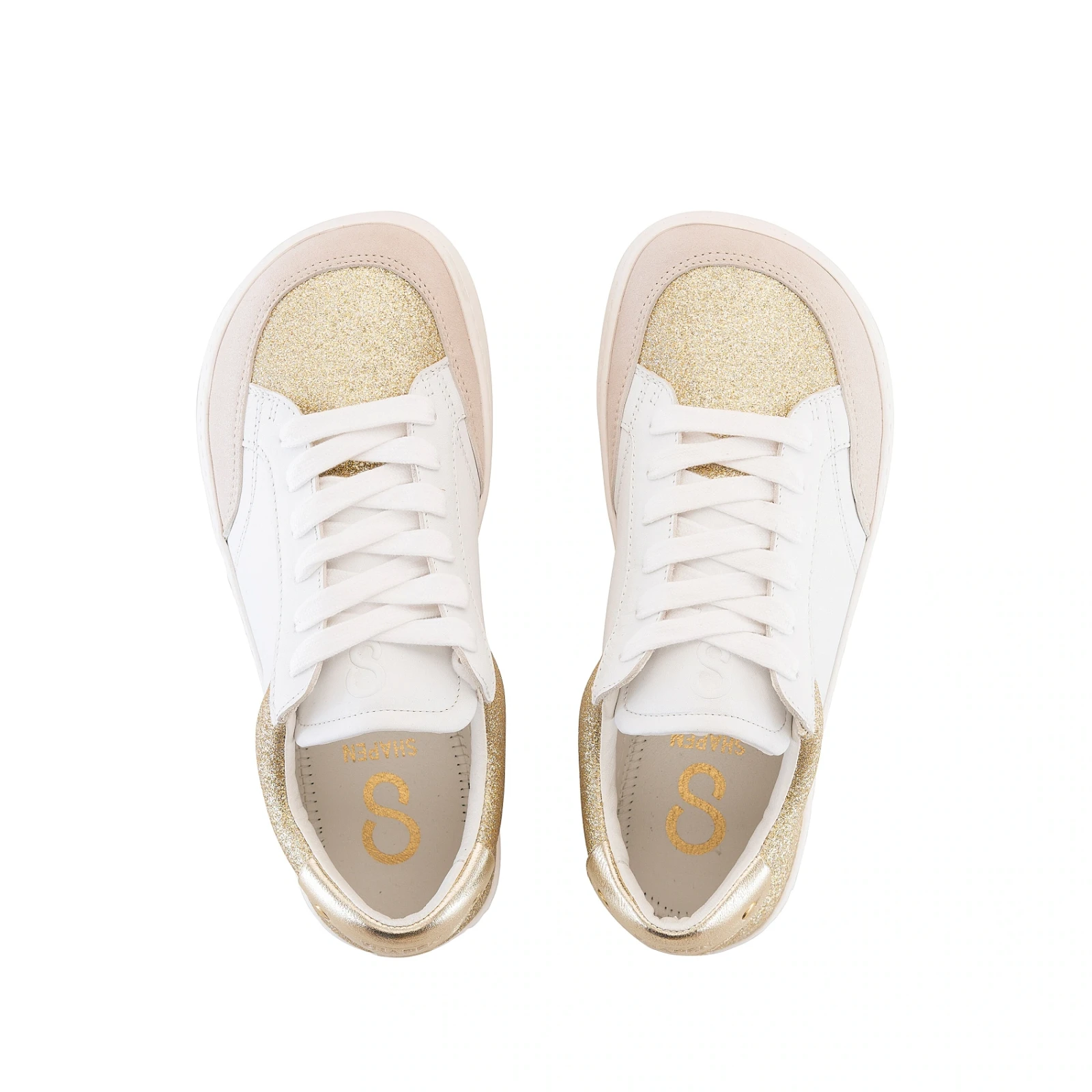 Босоногие кроссовки Shapen CHARM — светло-золотистый, фото 7